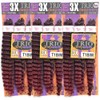 3X TRIO DEEPWAVE 20" (3 PACK) SYNTHETIC HAIR FOR CROCHET