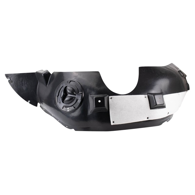 TRQ Front Left Inner Fender Liner Black Drivers Side Compatible