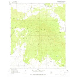 1963 Pitchfork Canyon, NM - New Mexico - USGS Historical Topographic Map : 18in x 24in, Large Wall Art Map