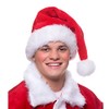 Wicked Costumes Adult Unisex Christmas Super Deluxe Plush Santa Hat