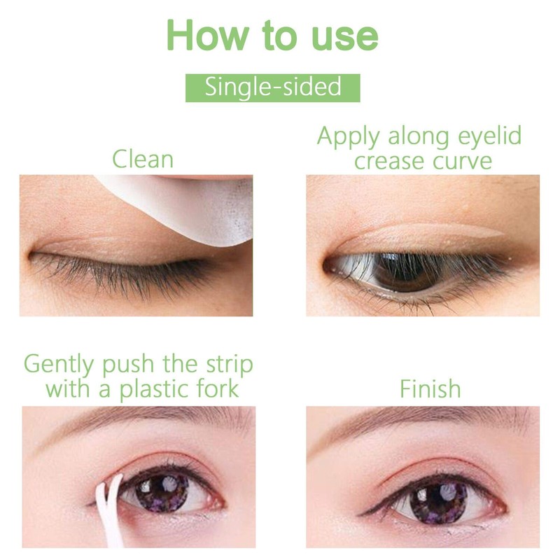 Eyelid Tapes, 6MM Eyelid Lifter Strips, Double Eyelid Sticker for