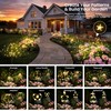 GIGALUMI Solar Lights Outdoor Garden Decor Fireworks Lights, 5 Pack