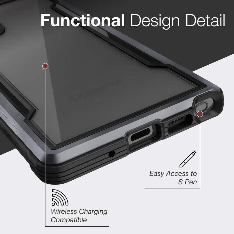 X-Doria Raptic Shield Case Note 20 Black
