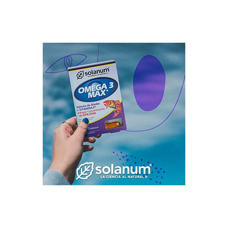 Omega 3 Max Salmón de Alaska | + Vitamina E