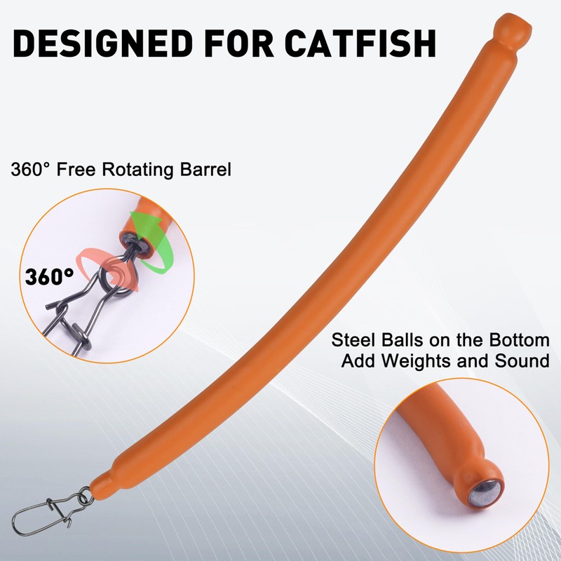 6Pcs Dragging Weights for Catfishing Trolling Drifting Dragging Sinkers Drag