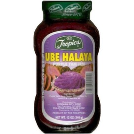 Tropics Ube Halaya Purple Jam 340g Pack of 4 by Tropics