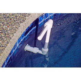 Poolmaster 54507 Spa and Swimming Pool Waterfall Fountain, For Pools with 1.5-Inch Threaded Return Fitting, Medium, Multicolor