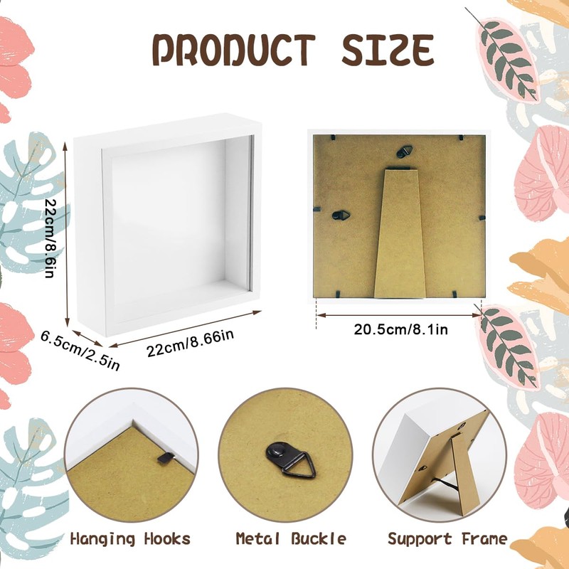TENGYIF 3D Picture Frame for Filling, 3D Picture Frame, Deep