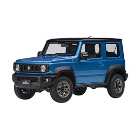 AUTOart 78507 1/18 Suzuki Jimny Sierra (JB74) Blue Metallic/Black Roof Finished Product
