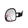 CIPA-USA HotSpot Mirror Blindspot Round CIPA 49104 Convex Adjustable Stick-On