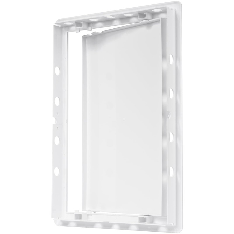 8" x 12" White Plastic Access Panel. Service Shaft Door