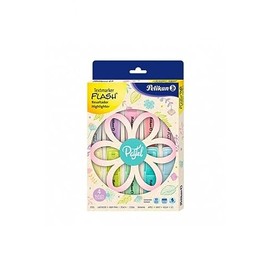Pelikan Marcatextos Textmarker Flash Pastel Incluye 10 piezas Con Colores Surtidos Ideal para Escuela u Oficina