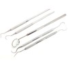 5 Pcs Dental Set Examination Kit Hygiene Cleaning Tartar Calculus