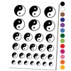 Yin and Yang Symbol Temporary Tattoo Water Resistant Fake Body