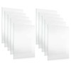 CountryArtHouse 10 Sheets Frame-Grade Acrylic Replacement for 8.5x11 Picture Frame,