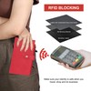 Travelambo RFID Wallet Women Large Size Bifold Multi Card Wallet