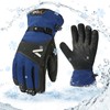 Vgo... -20℃/-4°F Men's Winter Warm Waterproof Work Gloves,Cold Weather Work