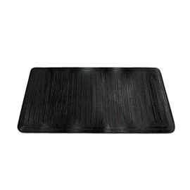 Newark Auto Universal Vinyl Car Floor Mat Heel Pad Protector for Cars, Trucks, Vans, SUVs | Durable, Waterproof Protector | Easy Installation, No Drilling Required (Large: 9.25” x 17.5”)