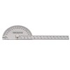 Stainless Steel Protractor 180 Degrees Angle Ruler Finder 140mm Metric