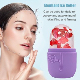 Ice Face Roller for Women,Facial Soothing Cold Massager - Firming Relaxation Face Ice Roller for Home, Travel, Beauty Routine