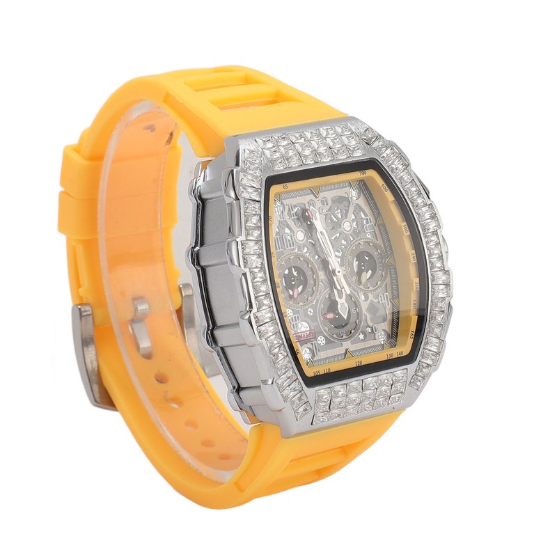 Men Mechanical Watch 30M Waterproof Dial Hollow Automatic Mechanical Wrist