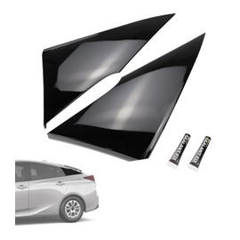 USTAR Rear Quarter Moldings Compatible with Toyota Prius 2016-2021, Triangular Cover Plate Left and Right Replace 62505-47012 62506-47012