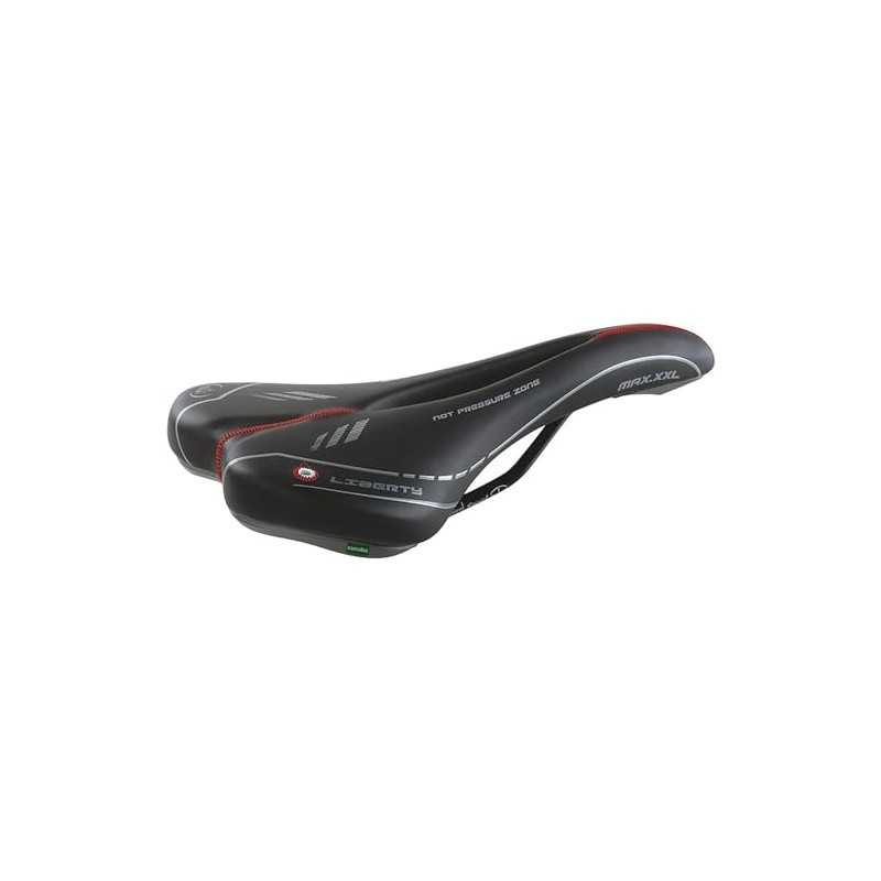 CUCUBA Montegrappa Saddle with Hole Anti-Prostate for Road Bikes, Trekking,