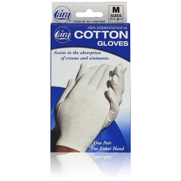 Cara 82 Medium Cotton Derm Gloves
