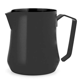 Tulip Milk Jug Stainless Steel 350 ml (Black)