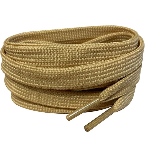 Smart Laces Sand 120cm/47 Flat Shoelaces Shoe laces Ideal Replacement