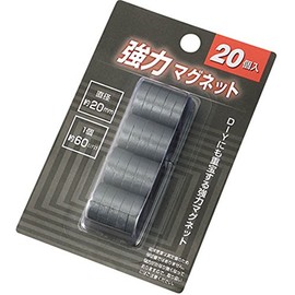 Echo Metal 1206-918 Strong Magnets, 0.8 inches (20 mm) (Pack of 20)