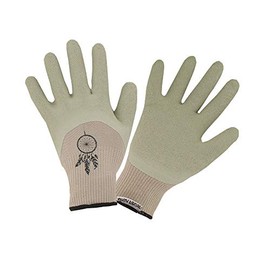 Boho Beige Plantation Repotting of Bamboo Fibres and Latex Bamboo Fibres and Latex Garden Glove ROSTAING Size 07