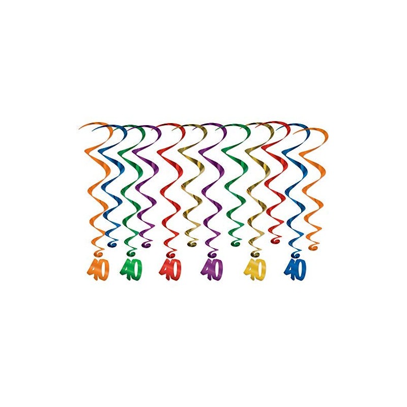 "40" Whirls Pack of 2