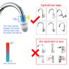 HLIWS Multi-layer Fine Faucet Filter-4 PCS Mini Water Filter Tap,Anti-Spill