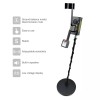 ALLSUN Metal Detector For Adults Finder Golden Digger High Accuracy