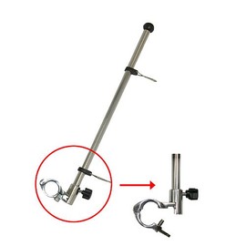 pennant pole, 22mm, 455mm