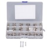 150Pcs Glass Fuses Alloy Tube Fuse Assorted Kit for Household