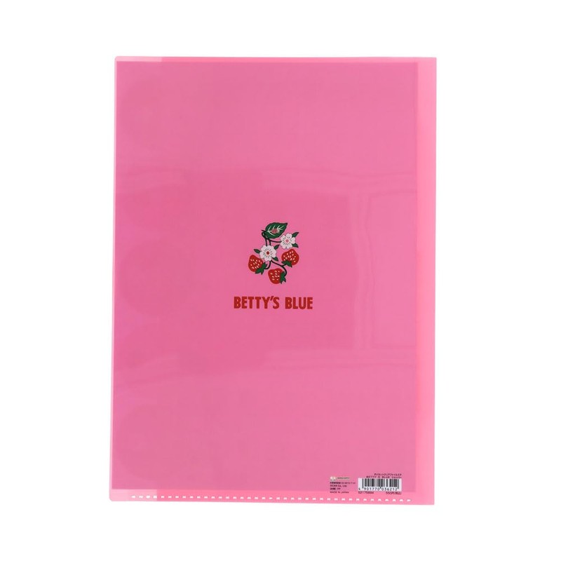 Sun-Star Stationery S2175894 Betty's Blue Goods, Clear File, A4 Size,