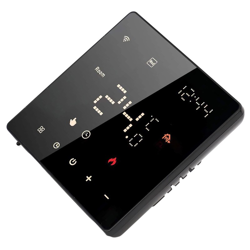 Smart Thermostat Touchscreen PC Flame Retardant APP Control Home Thermostat