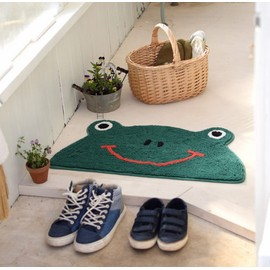 Tomo Corporation Interior Mat, White, Approx. 13.8 x 27.6 inches (35 x 70 cm)