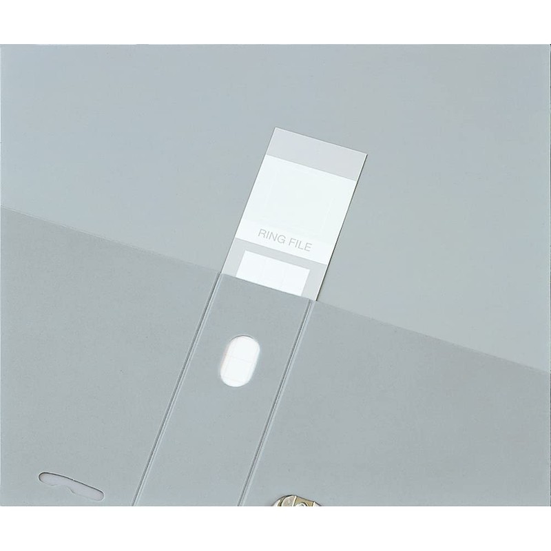 セキセイ ロックリングファイル A4-S グレー F-534