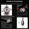 BOSHIYA Men's Pocket Watch Fullmetal Alchemist Vintage Steampunk Quartz Pocket