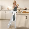Foldable Toddler Tower 95% Preassembled Kitchen Stool Helper Folding Step