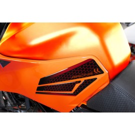 Tankpad Side Tank Protector Compatible with KTM Duke 390 Orange X800443VA