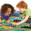 Melissa & Doug Round the Town Road Rug and Car