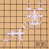 Set of 2 Doberman Pinscher Cookie Cutters, 2 Pieces -