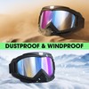 Motorcycle Goggles, Dirt Bike Goggles, ATV Windproof Racing Goggles, for