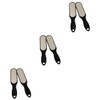 FRCOLOR 3pcs Stainless Steel Pedicure Rasp Foot File for Extra