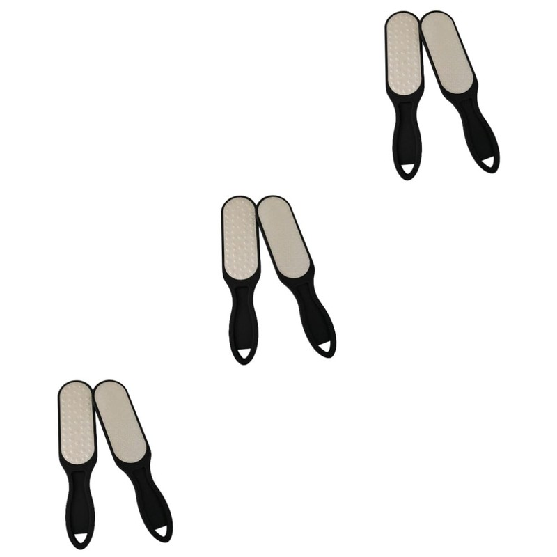 FRCOLOR 3pcs Stainless Steel Pedicure Rasp Foot File for Extra