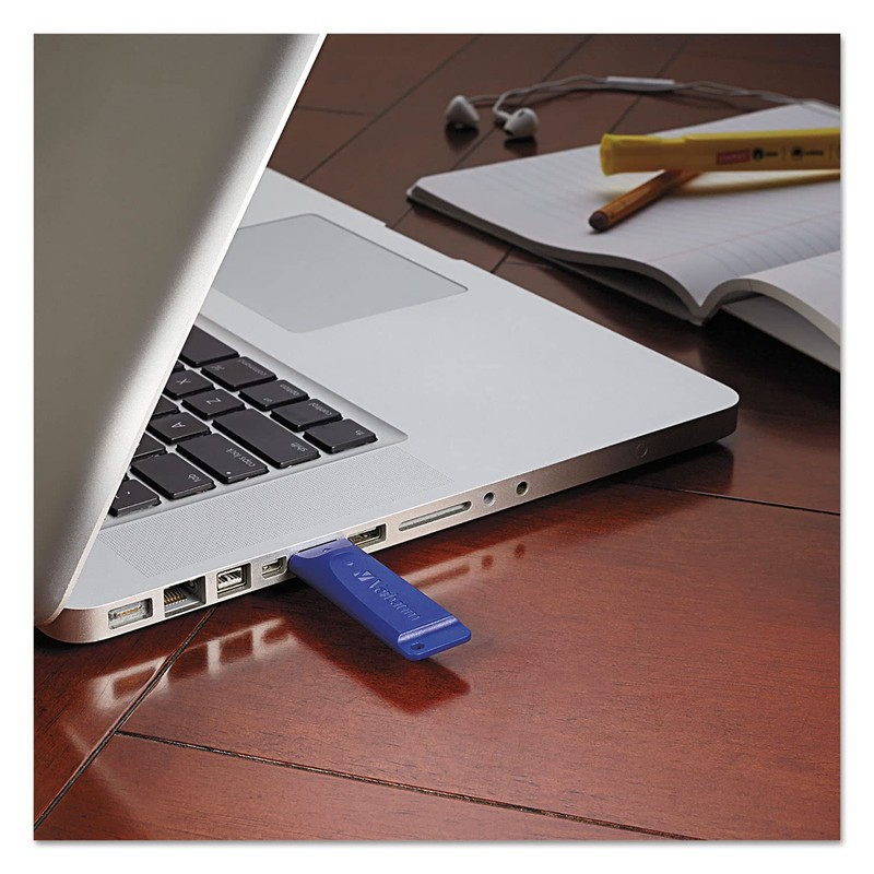 Verbatim 16GB USB 2.0 Flash Drive - Cap-LESS & Universally
